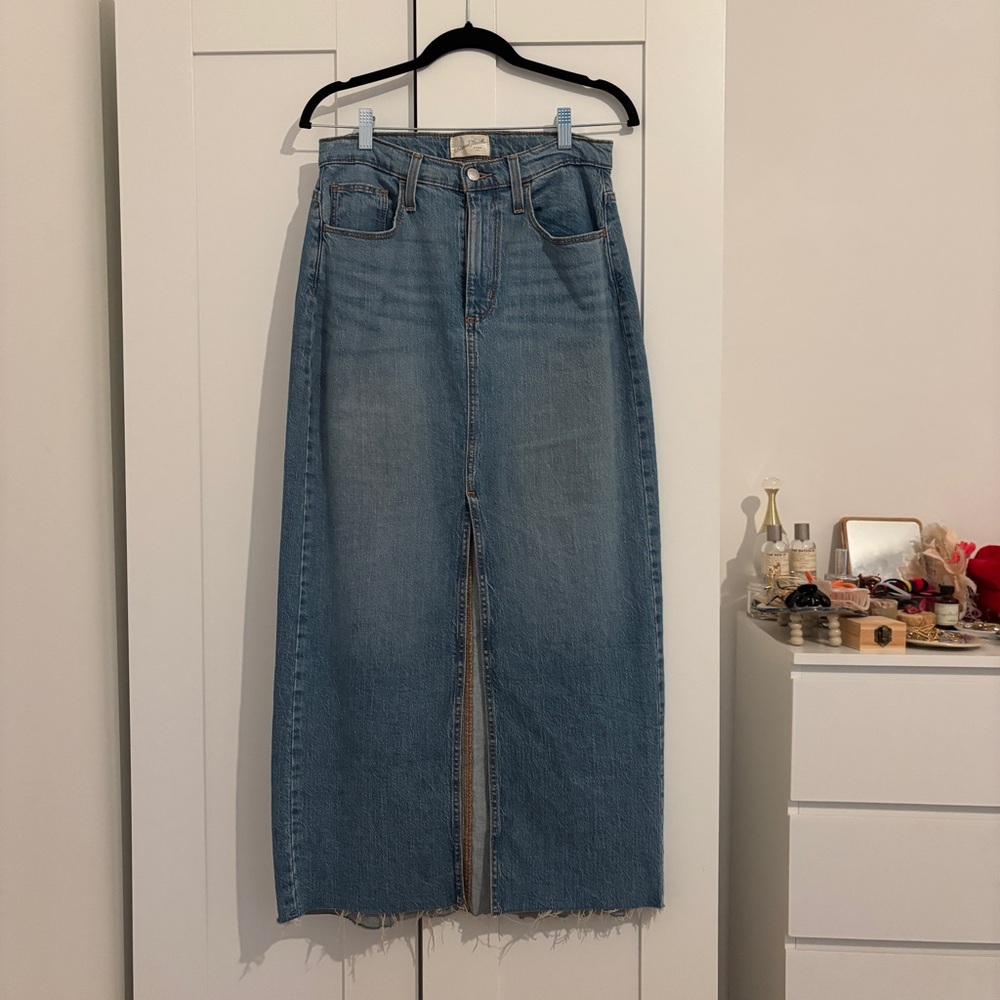 Universal Thread Light Blue Denim Skirt